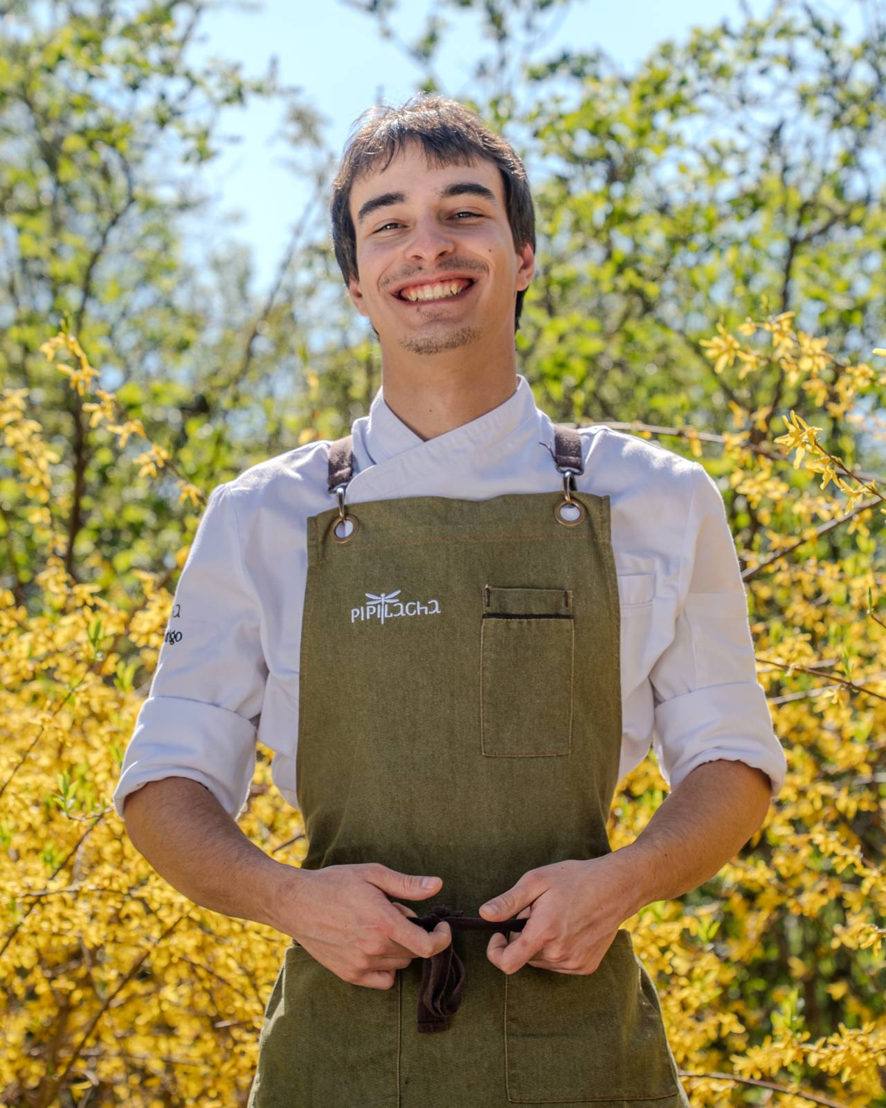 Arán in the kitchen
