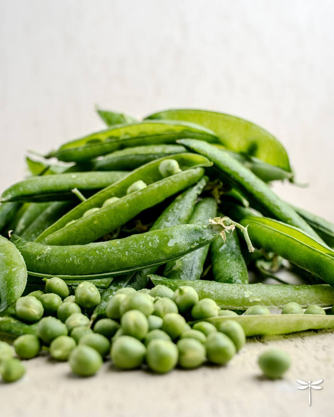 Pea and elderflower